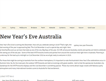 Tablet Screenshot of newyearseve.com.au